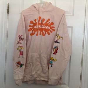 90’s Nick Characters Pull Over Hoodie